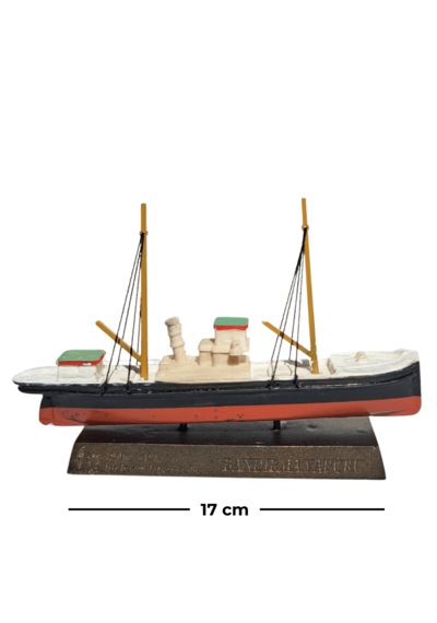 Bandırma Vapuru Maketi - Küçük Boy 17 Cm