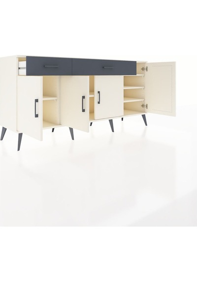 Hyperion Konsol 5 Raflı 2 Çekmeceli 4 Kapaklı 176x44x83 Aytaşı-aytaşı/antrasit Aytaşı/antrasit Hyperion Konsol 5 Raflı 2 Çekmeceli 4 Kapaklı 176x44x83 Aytaşı-aytaşı/antrasit Aytaşı/antrasit