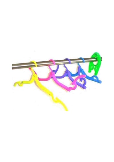 Dual Folding Hanger 2 Adet Birden Katlanabilir Askı Asorti Diğer