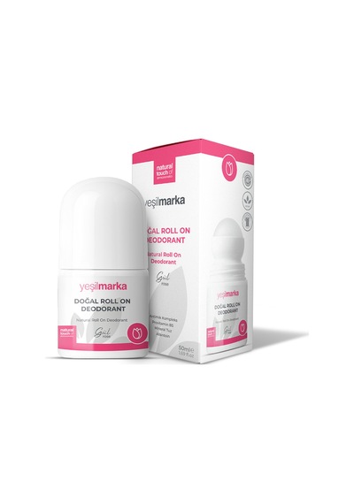 Yeşilmarka Gül Kokulu Doğal Unisex Roll-On Deodorant 50 ML