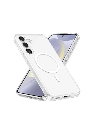 Jopus Samsung S26 Ultra Uyumlu Sararmaz Şeffaf Magsafe Kılıf Kristal Sert Mika Slim Kılıf Js-345 standart
