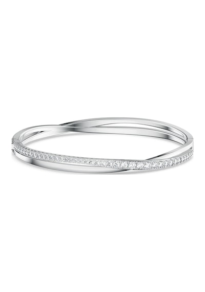 5565210 Swarovski Bilezik Twıst-Bangle Rows Czwh-Rhs  M