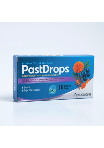 Apimedicine Pastdrops Göz İçin Fonksiyonel Şekersiz Bitkisel Drops