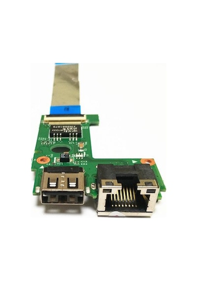 Lenovo Uyumlu V570 Notebook Usb Ethernet Lan Port Board 48.4Ih