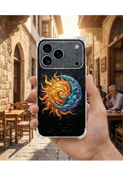 Printify Infinix Note 50 Pro İle Uyumlu Şeffaf Silikon Kılıf Uv Baskılı Esnek Tpu Kapak Sıcak Ve Soğuk No4