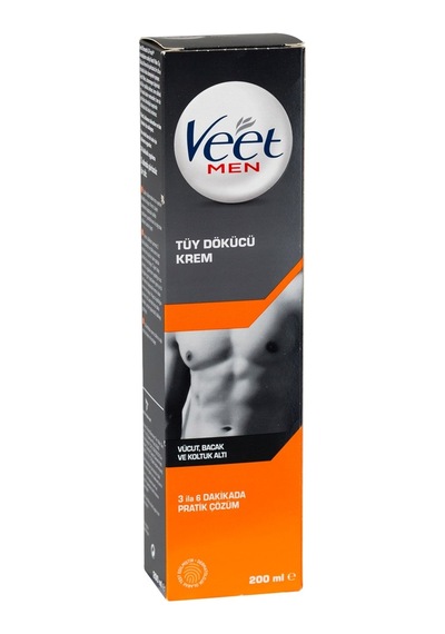 Veet Men Tüy Dökücü Krem 200ml 3'li Ekonomik Paket - 3 Adet Tarı
