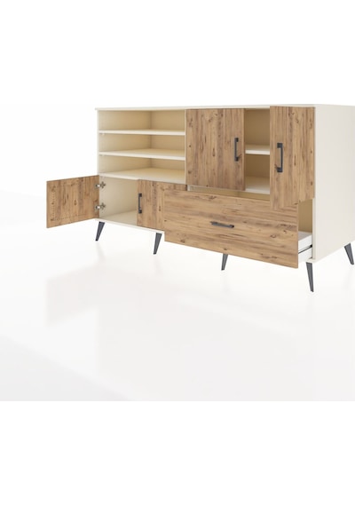 Kronos Konsol 5 Raflı Tek Çekmeceli 4 Kapaklı 176x59x99 Aytaşı-ça Aytaşı-çam Kronos Konsol 5 Raflı Tek Çekmeceli 4 Kapaklı 176x59x99 Aytaşı-ça Aytaşı-çam