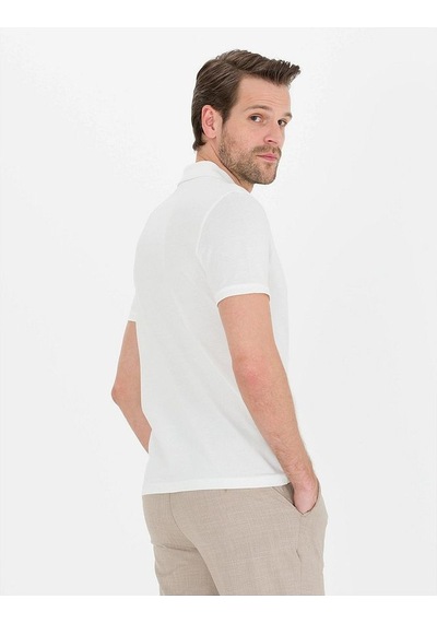 Pierre Cardin Slim Fit Baskılı Polo Yaka Erkek Tişört Renkli