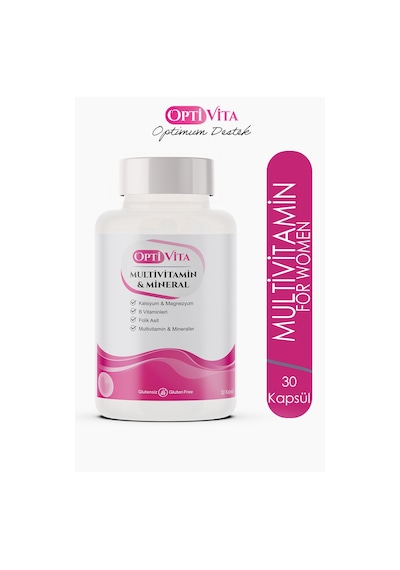 Optivita Multivitamin Mineral 30 Kapsül