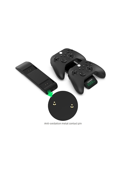 Xbox Series S X Batarya Şarj Dock + 2 Adet 1200 MAH Pil Dahil