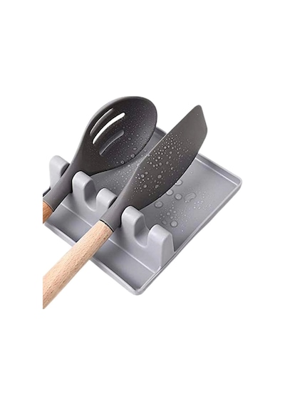Pratik Çoklu Kepçe Kaşık Ve Kapak Tutma Aparatı Kaşıklık Kapak Tutucu