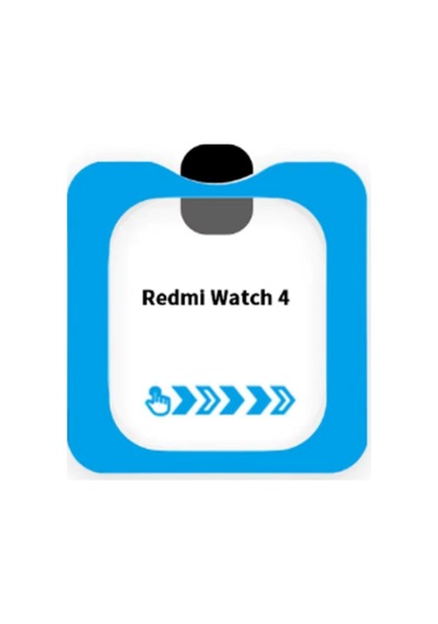 Xiaomi Redmi Watch 4 Kolay Uygulama Aparatlı Cam Ekran Koruyucu 01