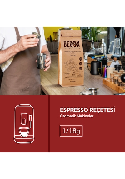 Begon Kahve Nord Kivu Premium Espresso Çekirdek Kahve 10 KG
