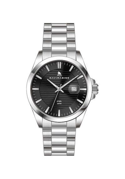 Navimarine Gümüş Çelik Kordon Erkek Kol Saati L-nt0023-3 Gümüş