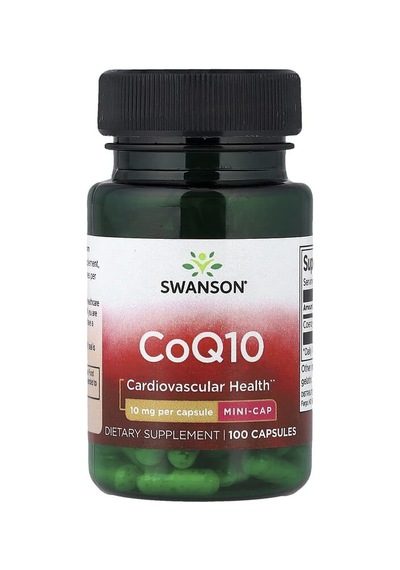 Swanson Vitamins, Coq10, 10 Mg, 100 Capsules