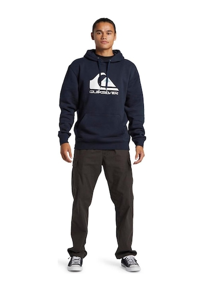 Quiksilver Aqyft03356-na0 Big Logo Erkek Sweatshirt Lacivert