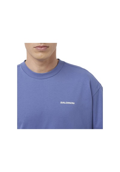 Salomon Wıld Rays Ss Tee M 2059 Mavi