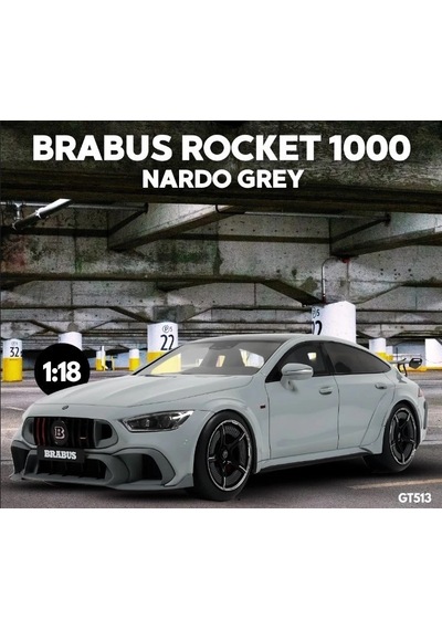 Gt Spirit 2024 Brabus Mercedes Benz Amg Gt63 C192 Rocket 1000 Nardo Gri 1:18 25 Cm
