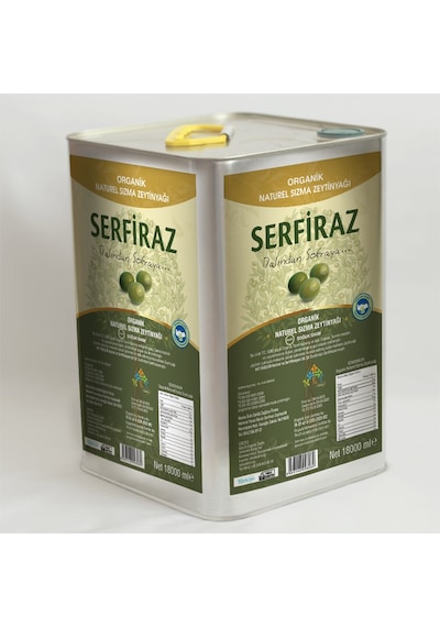 Serfiraz Organik Naturel Sızma Zeytinyağı 18 L