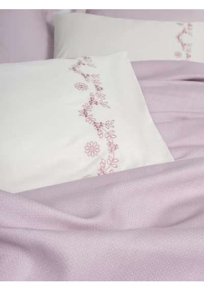 Cotton Box Serenity Bambu Çift Kişilik Pike Takımı Vaila Lila Çok Renkli