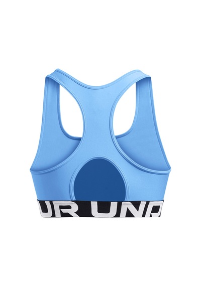 Under Armour Hg Mid Branded Kadın Sporcu Sütyeni Mavi