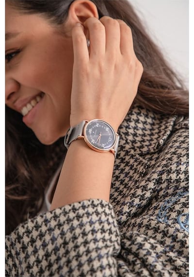 Klexos 24 Saat Kadranlı Kol Saati | Dream Stonehenge Rose Gold
