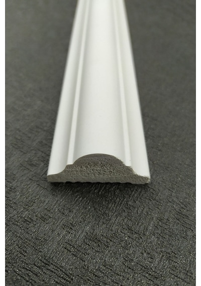 Decozza Dekoratif Boyanabilir 4 Cm Hazır Kesimli Duvar Çıtası