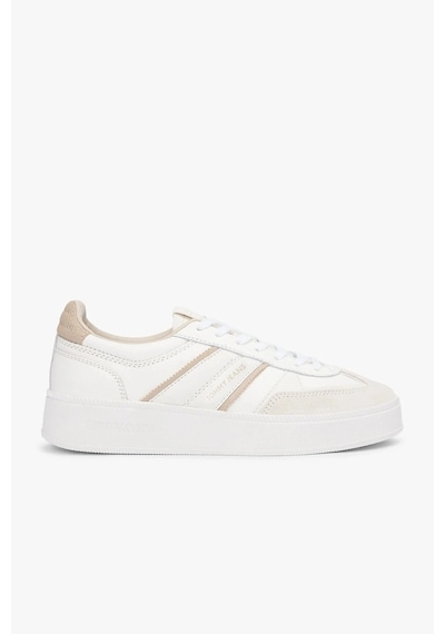 Tommy Hilfiger The Greenwich Edge Flatform Kadın Bej Sneaker En0en029000ga Bej