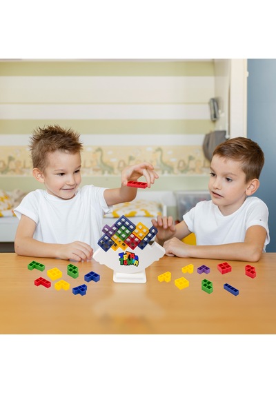 Thinkmaster Tetra Kule Denge Oyuncağı Eğitici Kutu Oyuncak Tetris Kule Tetra Tower