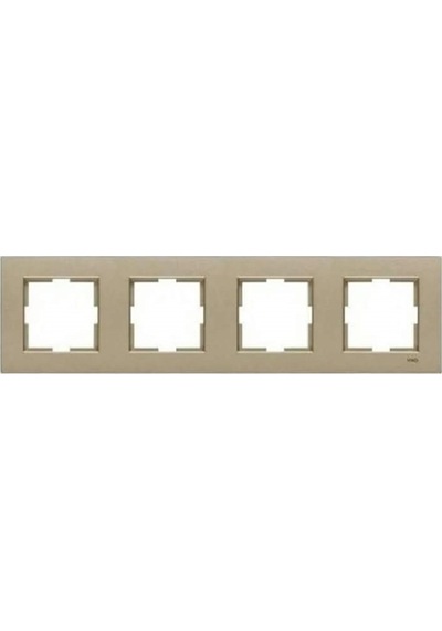 Viko Novella Bronz Dörtlü Çerçeve - 92190624