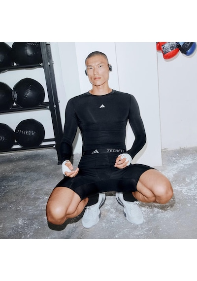 Adidas Techfit Compression Training Erkek Tayt C-adıın5591e50a00 Siyah