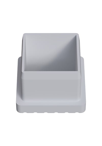 Cateksss 25x25 Mm 10 Dereceli İç Profil Tapası Beyaz - 58 Li Paket