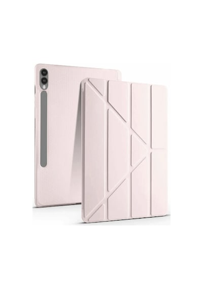 Newface - 441 - Samsung Galaxy Uyumlu X610 Tab S9 Fe Plus 12.4 Kılıf Kalemlikli Mars Tablet Kılıfı - - Aconcept - Rose Gold