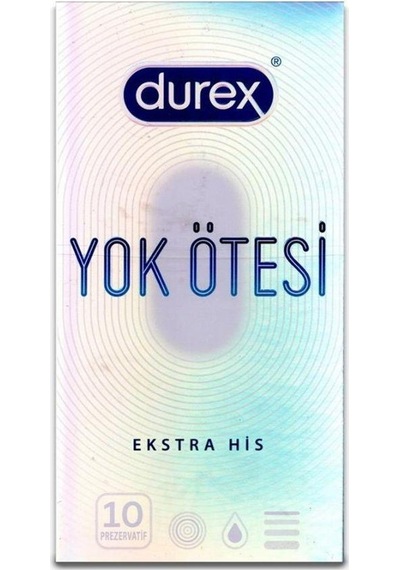 Durex Yok Ötesi Ekstra İnce Ekstra His Prezervatif 10 Adet