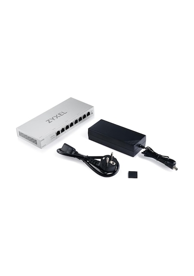 Zyxel Ağ Anahtarı 8 Bağlantı Noktası Web Yönetimli Poe+ Gs1200-8hpv3