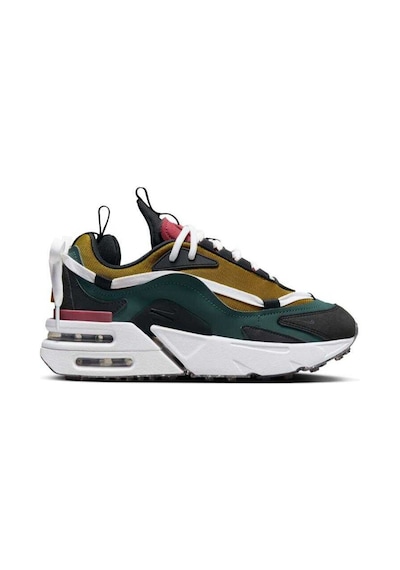 Nike Air Max Furyosa Sneaker Green Platform Taban 4cm Kadın Günlük Spor Ayakkabı Yeşil