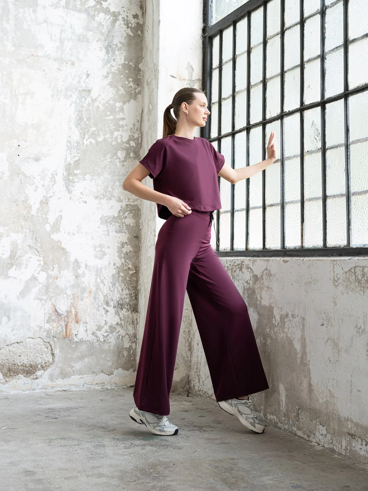 Lismina Yoga Tayt Pantolonu Mürdüm
