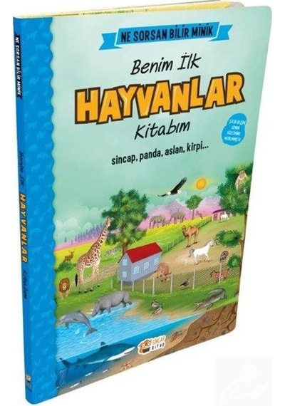 Mercankitap Ilk Büyük Hayvanlar Kitabım Ingilizce Destekli / Kolektif