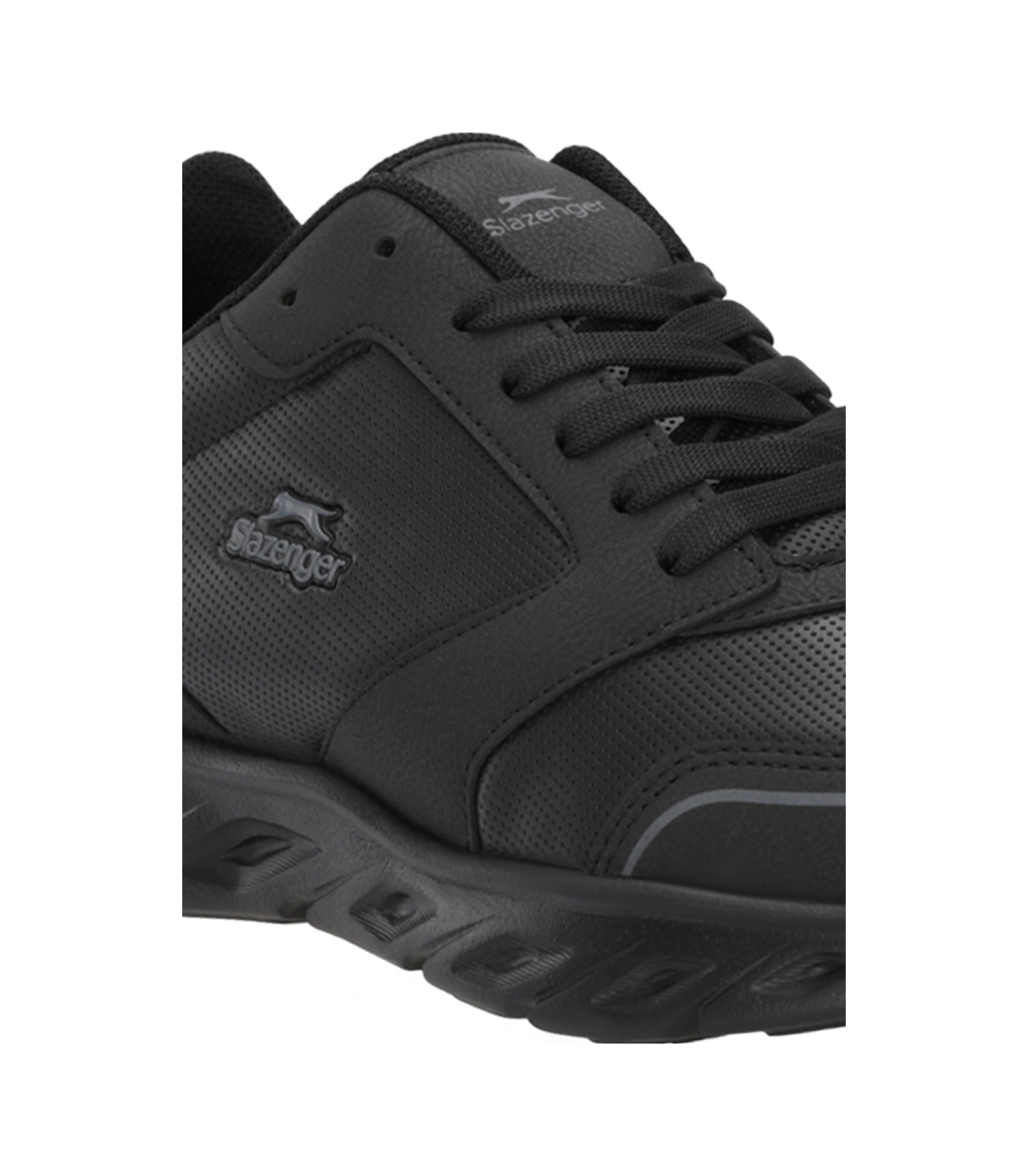 Slazenger Epıc Erkek Siyah / Siyah Koşu & Yürüyüş Spor Ayakkabısı Siyah / Siyah