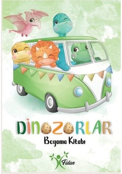 Dinozorlar - Boyama Kitabı- Fidan
