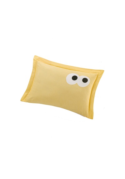 Eponj Home Yastık Kılıfı Oxf. Funny Sarı Sarı