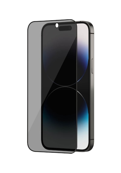 İphone 16 Pro Max Bilvis 3x Ar Hayalet Cam Ekran Koruyucu - Siyah
