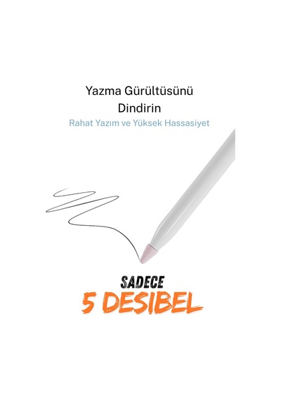 Stylus Kalem Koruma Uçu 12 Li Renkli Set Hassas, Dayanıklı 5 Desibel Tablet Kalem Koruma Ucu