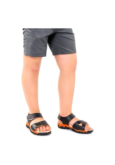 Kiko Kids Erkek Çocuk Sandalet Arz 2362 Siyah