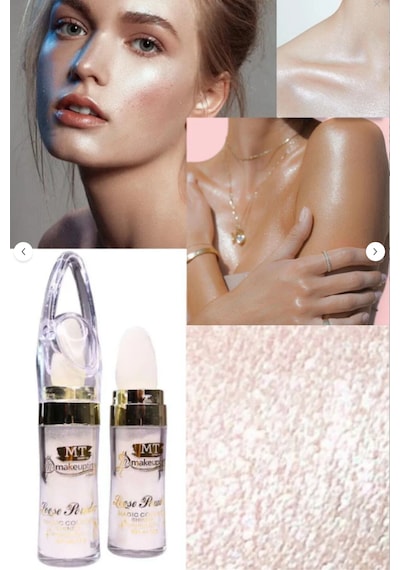 Yüz Ve Vücut Için Uygun Silmi Gece Elbiselerine Uyumlu Sexy Simli Parlak Vücut Glitter Losyon Krem