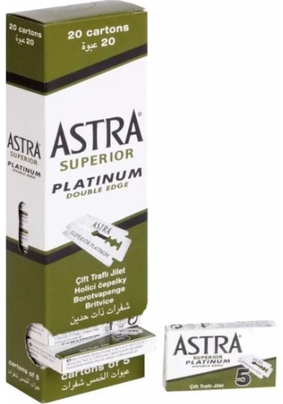 Tıraş Bıçağı Yeşil Jilet 20'li Paket Ast