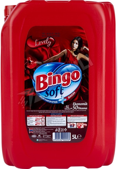 5 Adet Bingo Soft Lovely 5 Lt Tekli