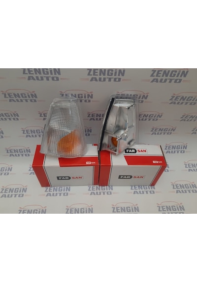 Tofas Uyumlu Dogan Sahin Kartal Beyaz Seffaf Sag Sol 1Çift Sinyal Takimi 527011065