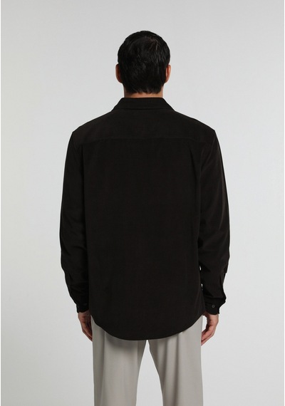 Colin's Colins Regular Fit Shirt Neck Düz Erkek Kahverengi Uzun Kol Gömlek Cl1083257 Q1.v2 Brw