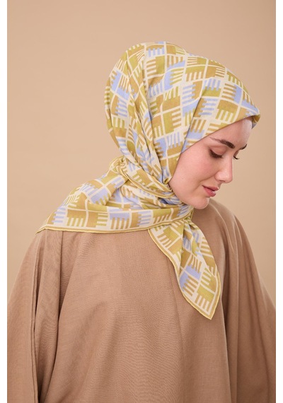 Silk Home Yaz Esintisi Eşarp 150001-05 Butter Yellow, Bebe Mavi, Limon Sarı, Yeşil